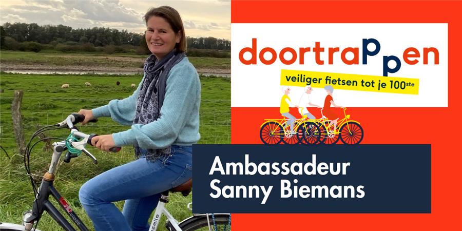 Bericht Doortrappen-Ambassadeur aan het woord: Sanny Biemans, Coördinator gemeente Doetinchem bekijken